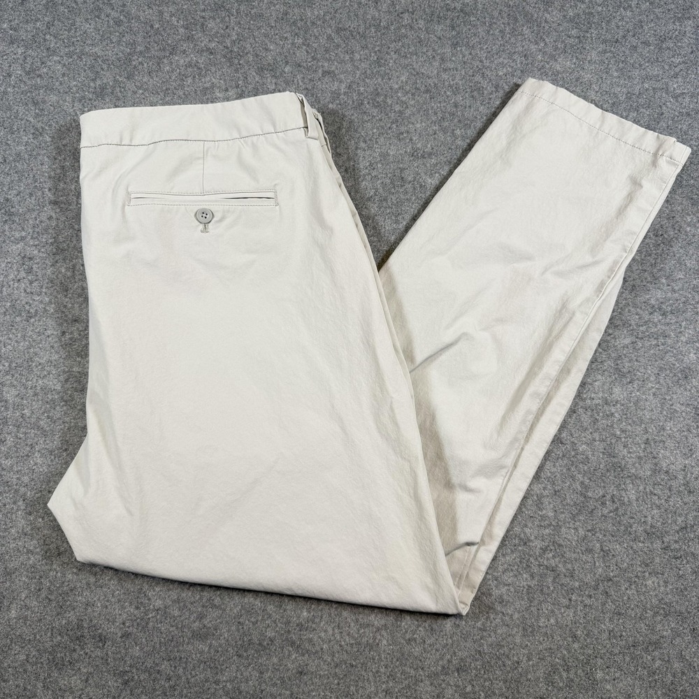 Vineyard Vines Pants Mens 38x31 Beige On-The-Go OTG Stretch Chino Casual Golf